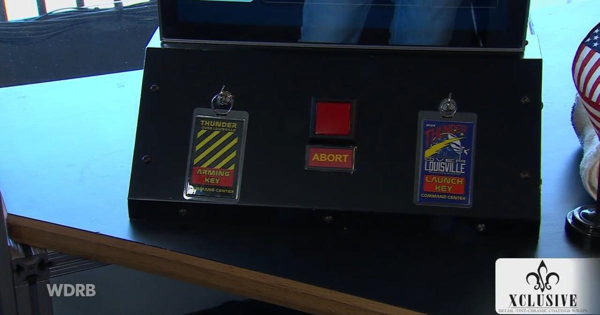 A close-up look at the launch equipment inside the Thunder Over ...