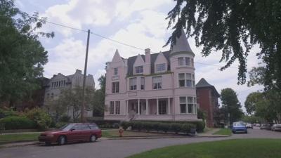 Pink Palace on St. James Court