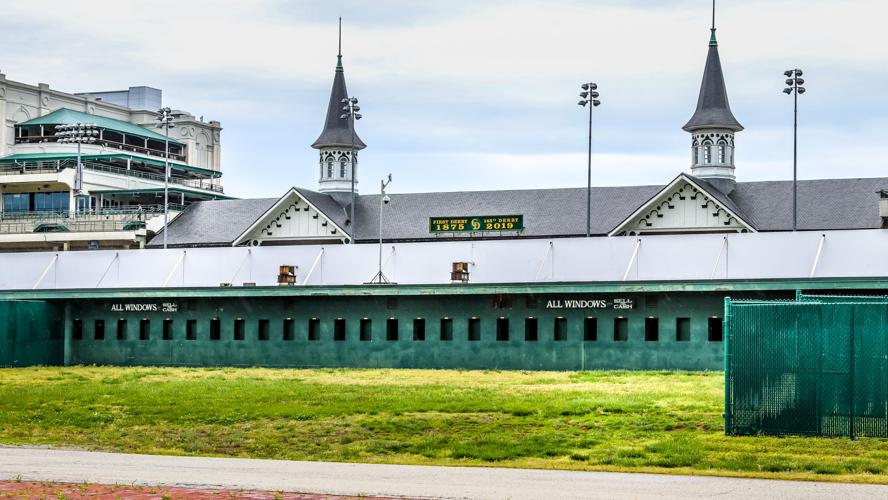 EMPTY CHURCHILL DOWNS - VIRUS PANDEMIC - 4-29-2020  TWIN SPIRES - BEAUTY SHOT.jpg