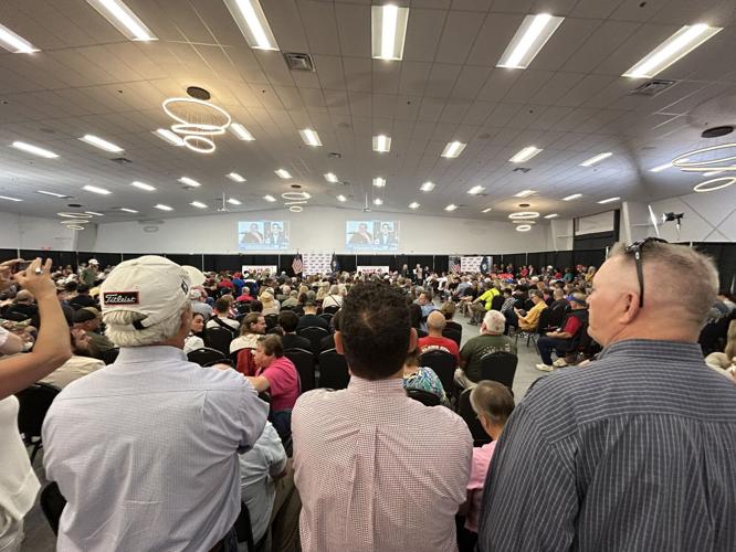 Nate Morris campaign event