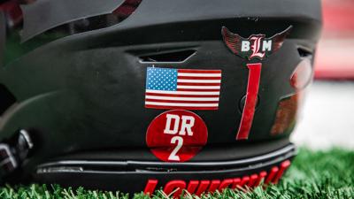 Louisville helmet decals