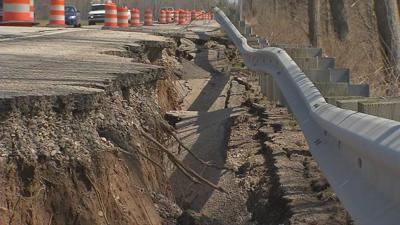 INDOT crews consider moving Highway 111 away from Ohio River