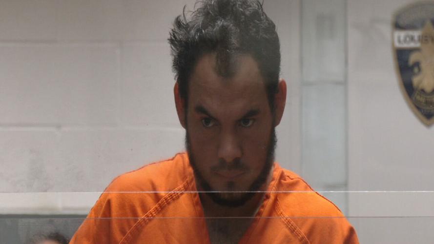 Miguel Andrade Giron in court in Louisville, Ky.
