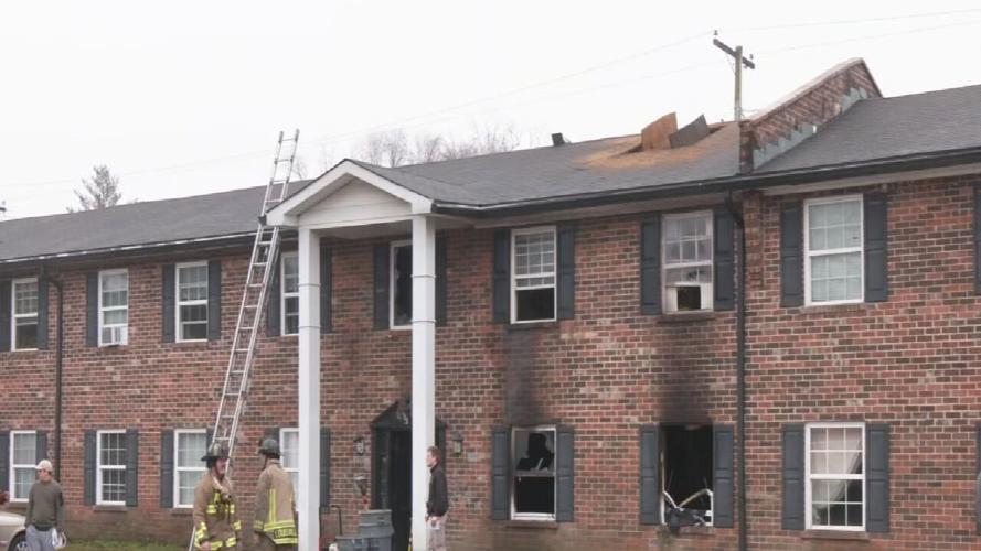 Colonial Oaks apartment fire - 2.12.25