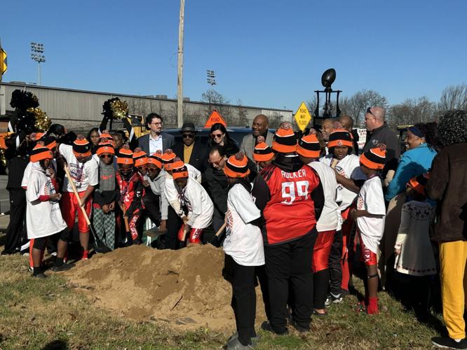 Ground Breaking Ceremony of the New Walnut Street Park