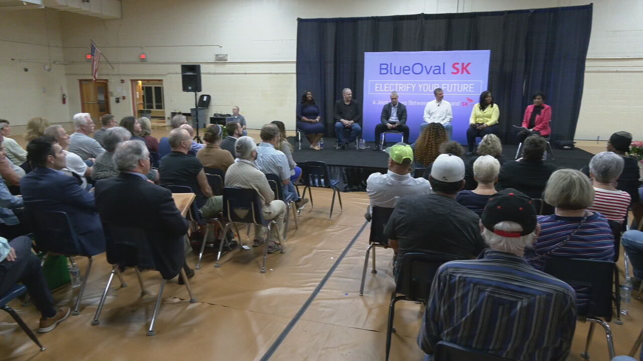 BlueOval SK Battery Plant Officials Answer Questions From Glendale ...