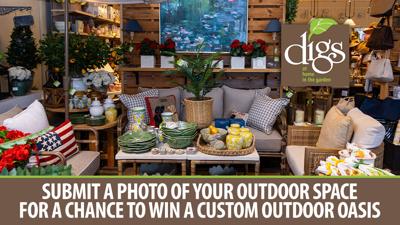 Digs' $5000 Outdoor Oasis Makeover Giveaway