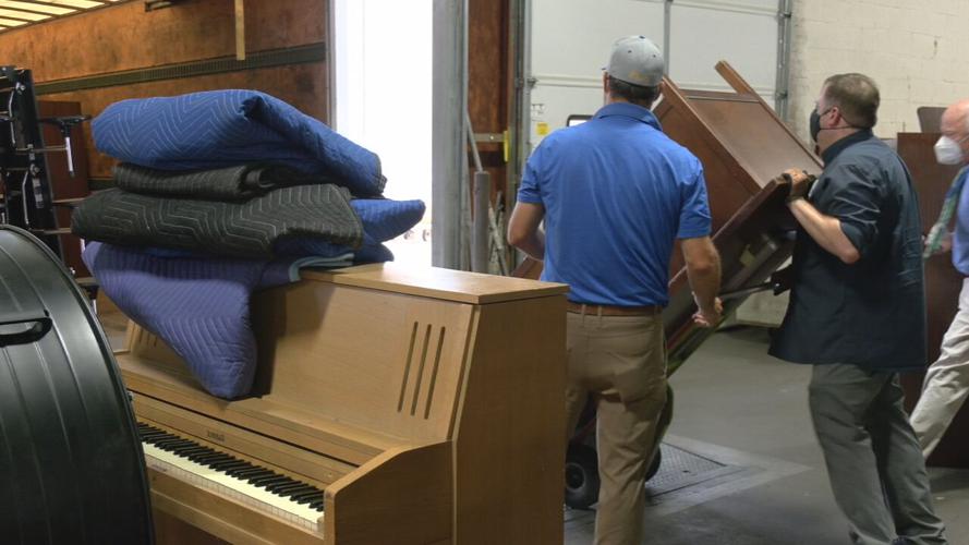 Jefferson, Fayette schools send surplus furniture to eastern Kentucky school affected by floods