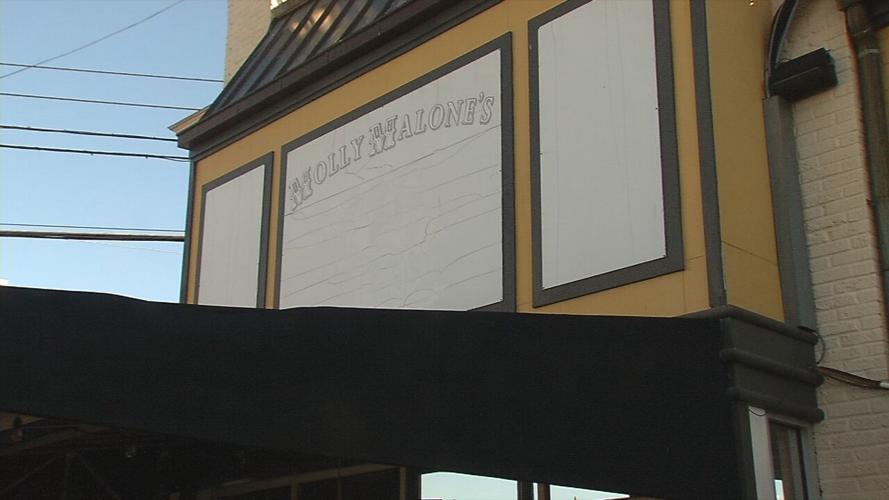 Molly Malone's renovations (soon to become The Raven)