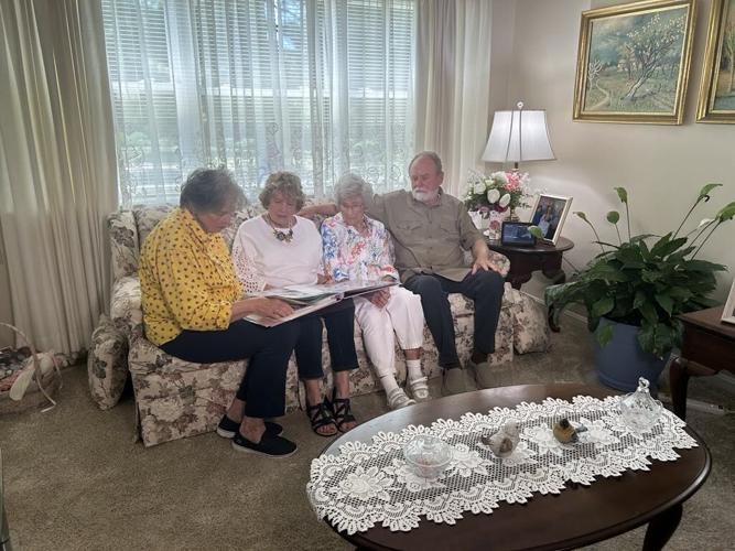 Hazel Calloway and her adult children