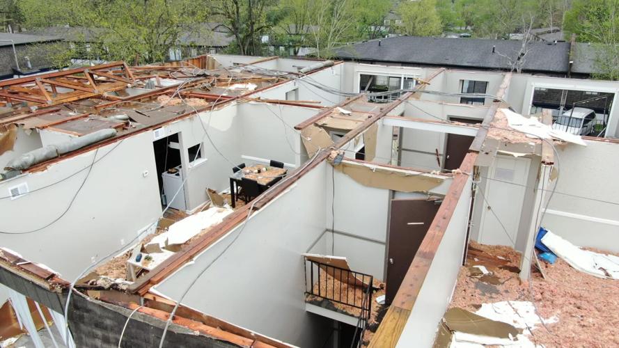 Apartment in Louisville's PRP neighborhood damaged by April 5, 2023 storms