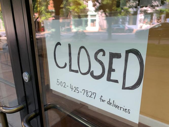 Closed sign on KidzLife Pediatrics