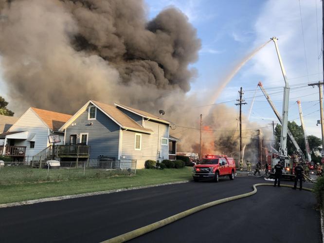 Louisville Russell neighborhood fire