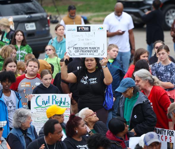 Posters at March on Frankfort.JPG