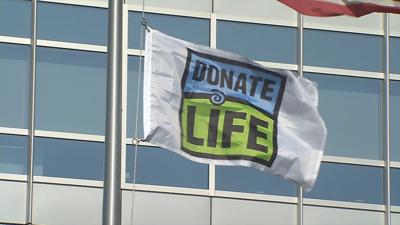 'Donate Life' flag to promote organ donation
