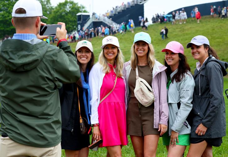 Women pose for photo at Valhalla.JPG