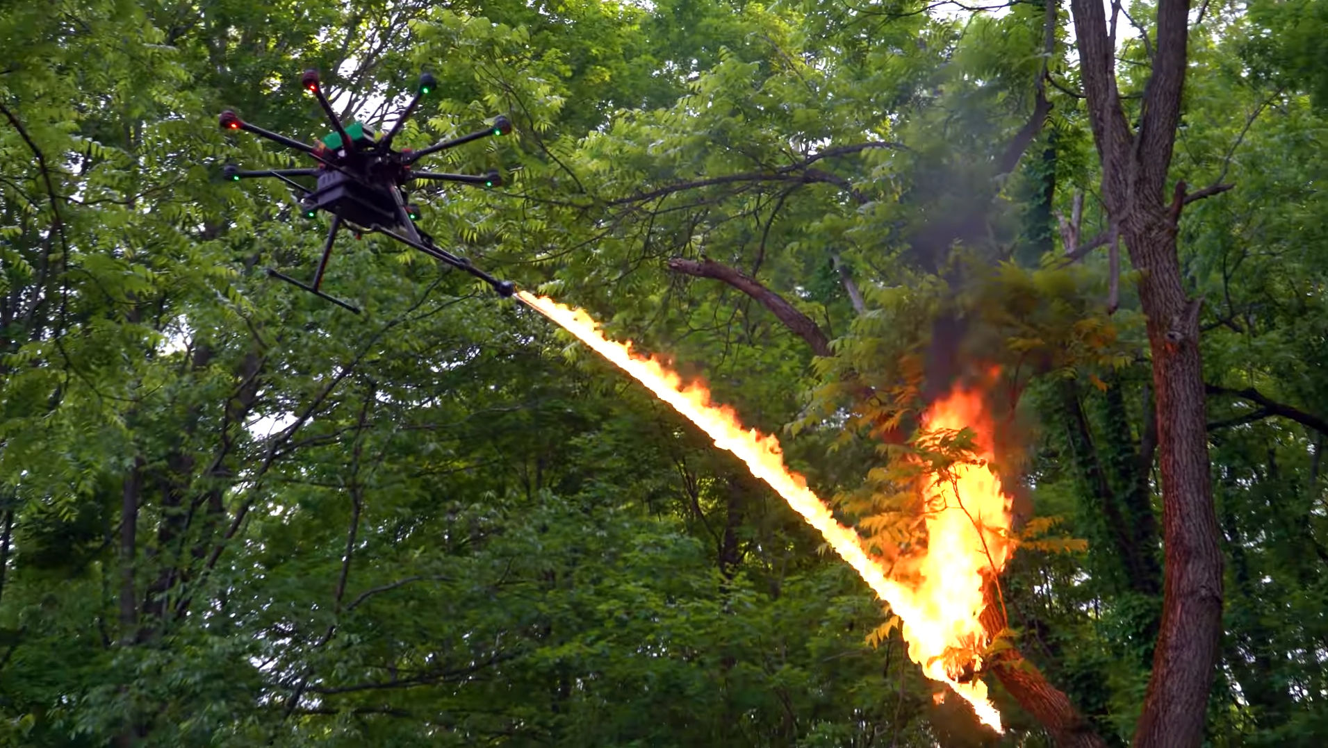 Company Manufactures Flamethrower For Drones Morning Wdrb Com   5d374ab4467cd.image 