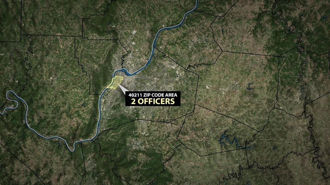 Lmpd Officer Residency By Zip Code Wdrb Com