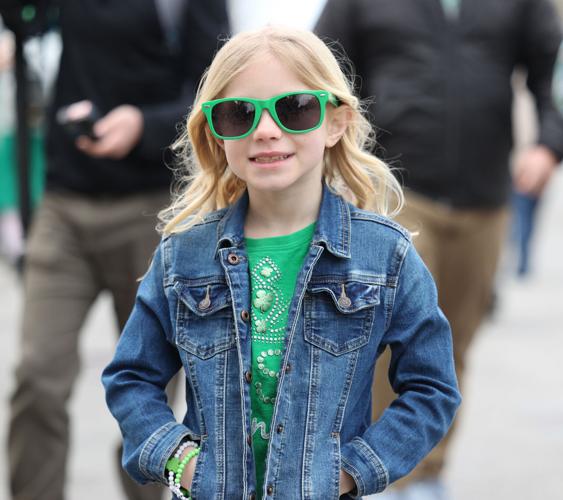 Young girl poses for photo