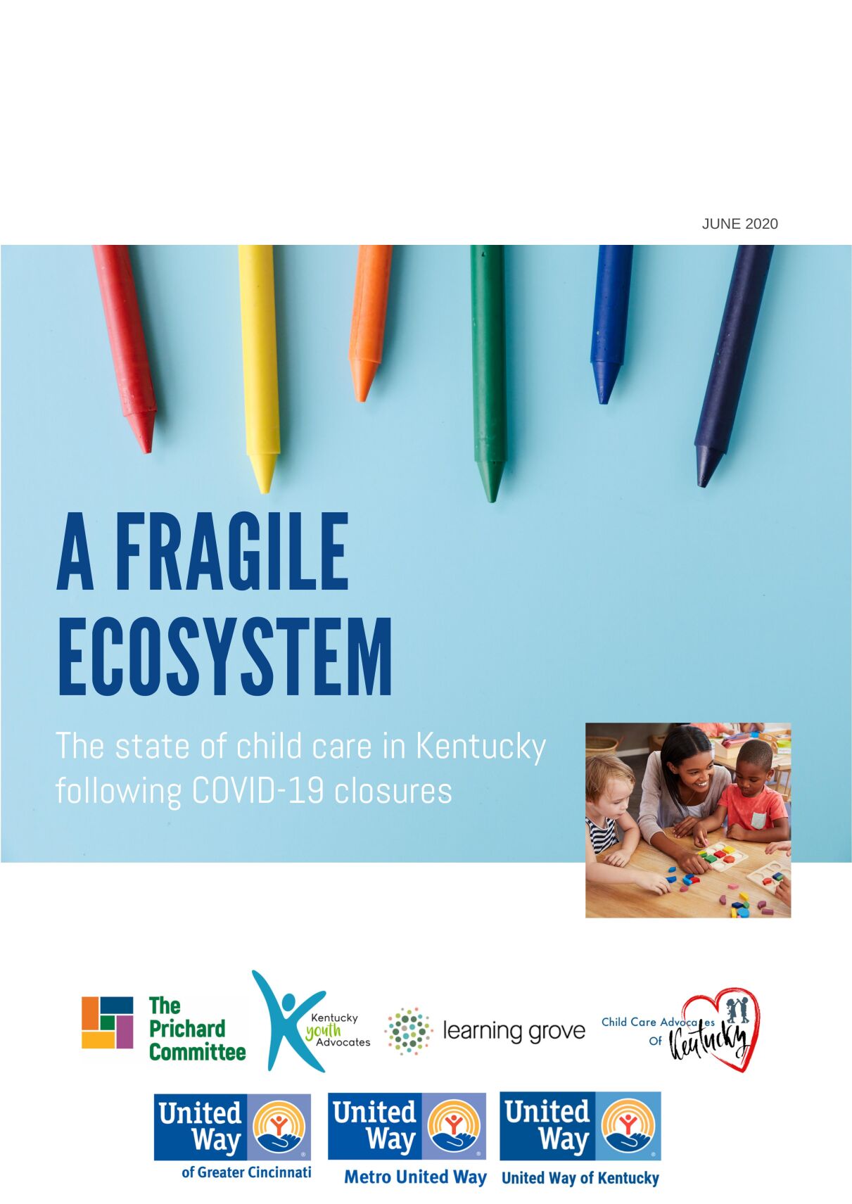 'A Fragile Ecosystem' - Child care report released June 8, 2020