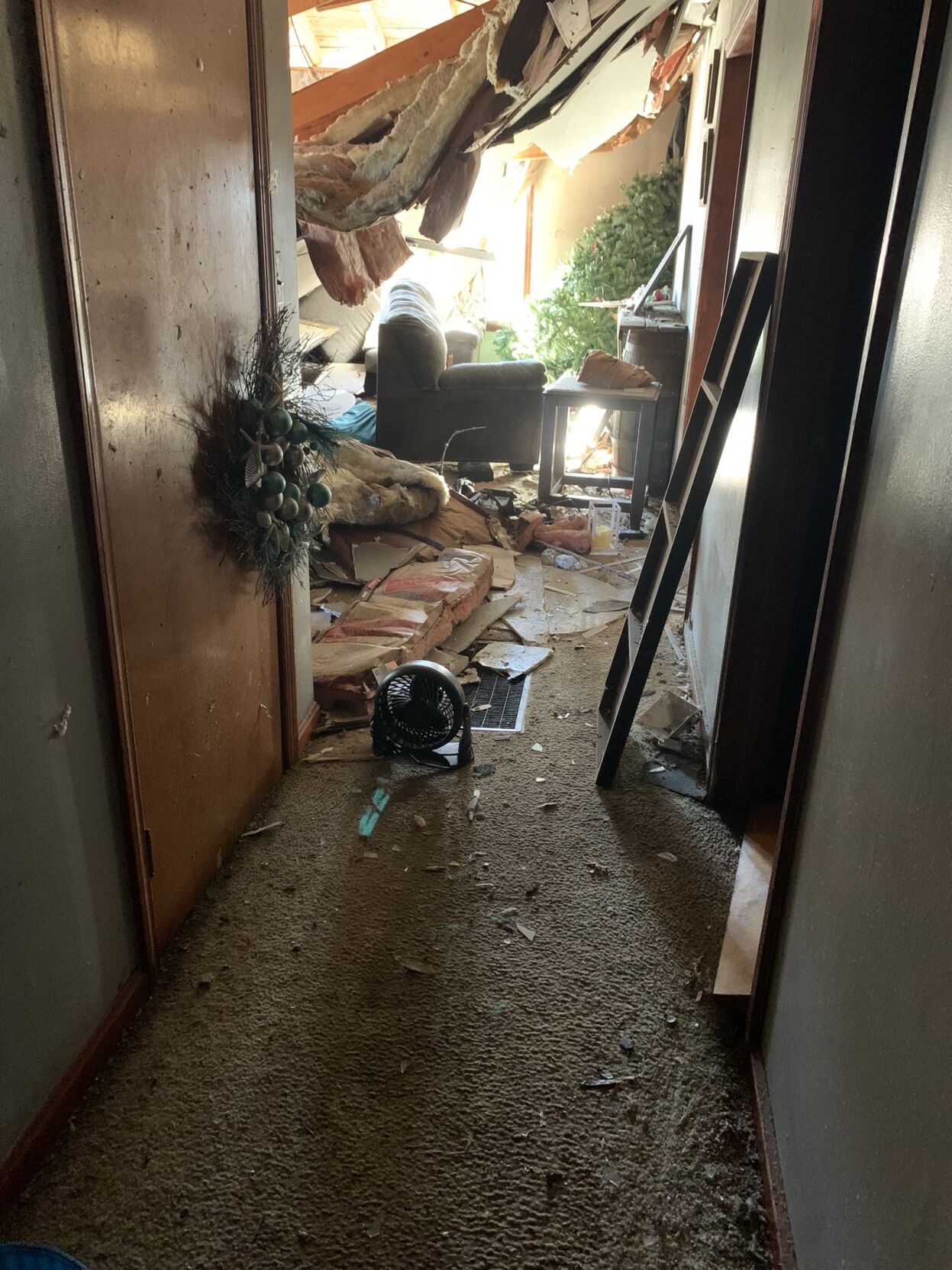 Dawson Springs tornado damage