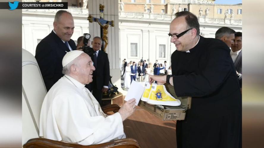 Rev. Jim Sichko and Pope Francis