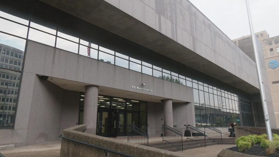 LMPD new headquarters on Chestnut Street in downtown Louisville, Kentucky