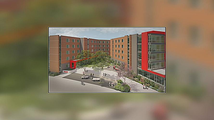 Rendering of New U of L Dorm