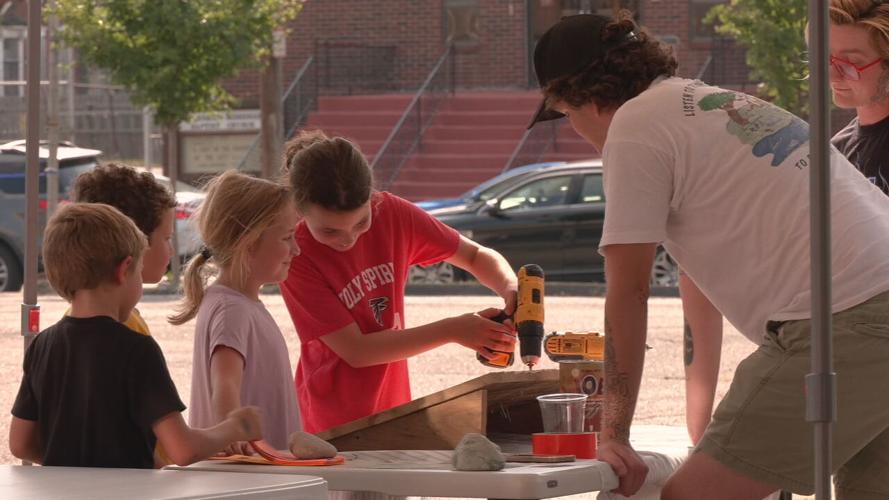 'Broadway All The Way' block party