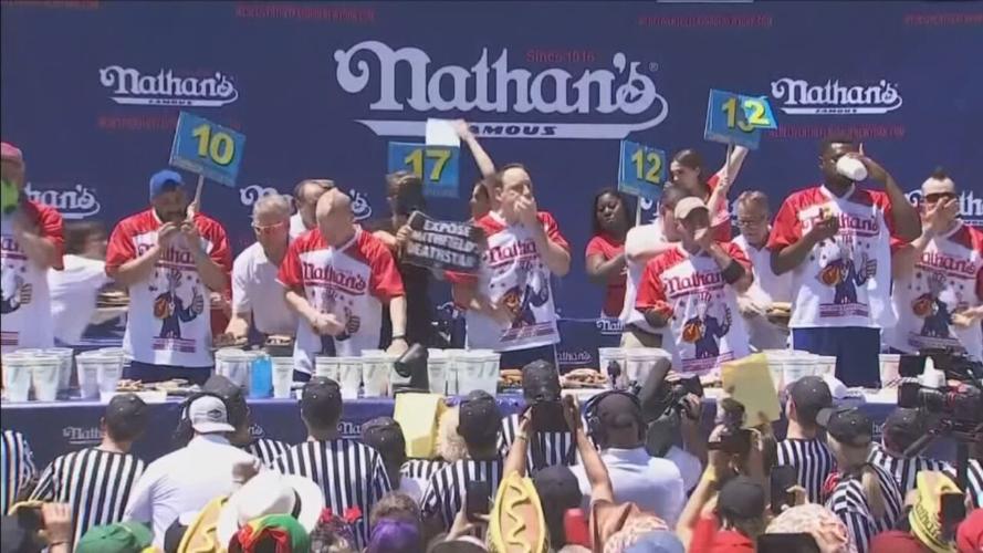 Bartley Weaver hot dog contest