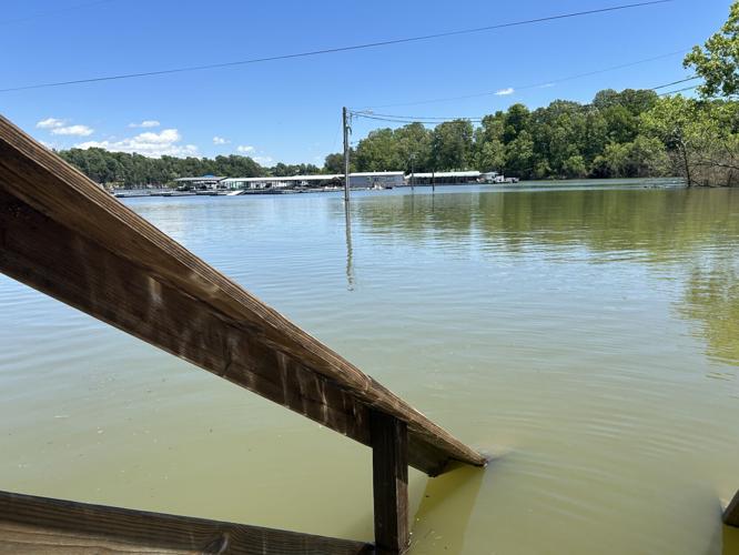 Nolin River Lake high water levels 5-22-25