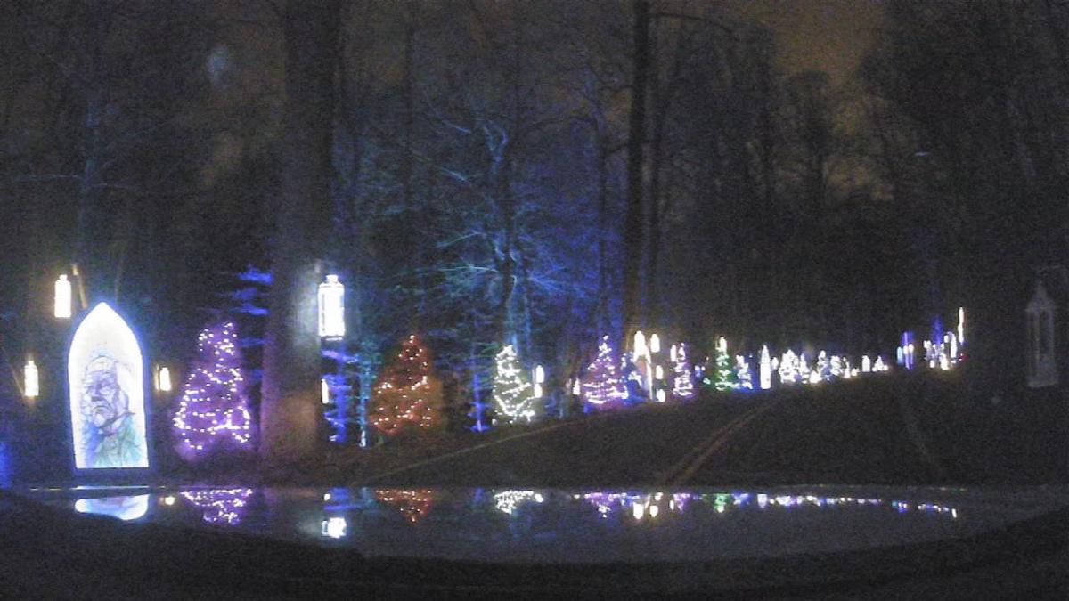 Winter Woods Spectacular Brings Lights Trees And Decorations To