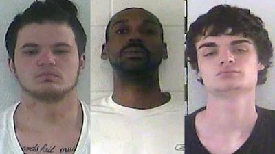 Jonathan Harley, Derrick Morris and Austin Chilton