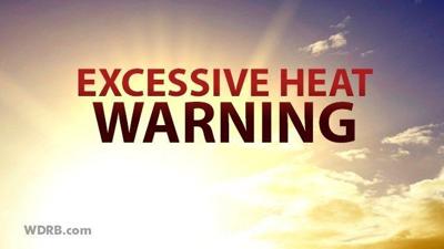 Excessive heat warning issued for Louisville and Jefferson County