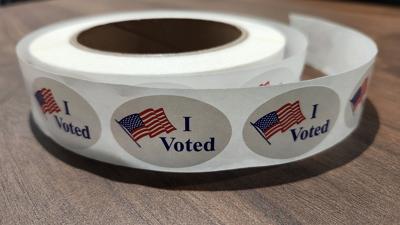 Jefferson County Clerk's Office I Voted stickers 5-7-26