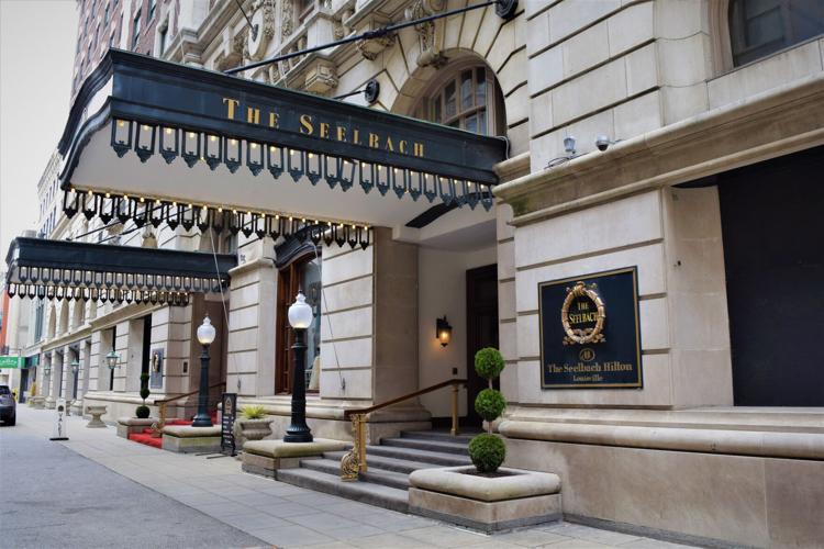 Seelbach Hilton entrance 3-17-21