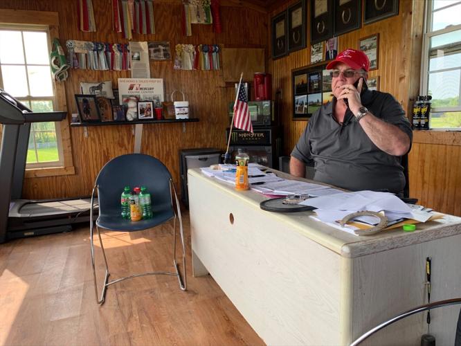 Eric Reed, the trainer of Kentucky Derby 148 winner Rich Strike