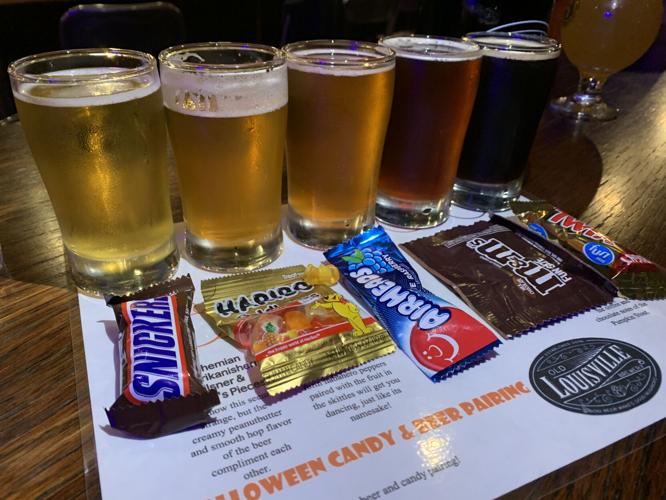 Louisville Beer Week - Beer and Halloween candy
