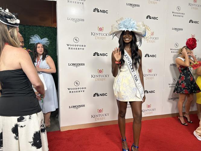 Miss Kentucky USA Connor Perry on Kentucky Derby red carpet 5-3-25