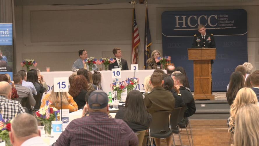 Hardin County Chamber of Commerce luncheon