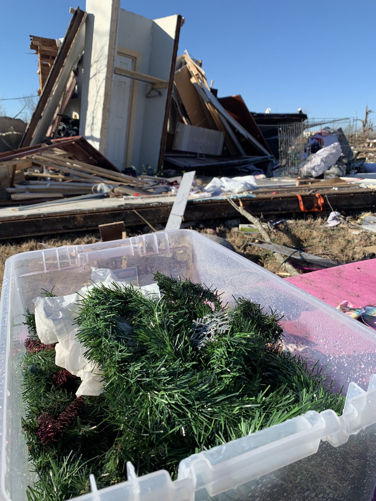 Dawson Springs tornado damage