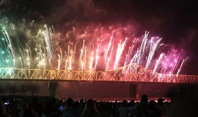 Fireworks at Thunder Over Louisville 2022