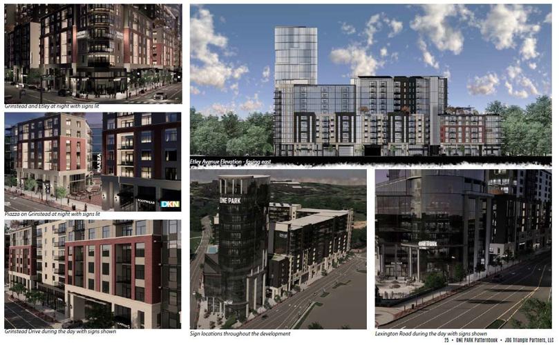 One Park rendering collage