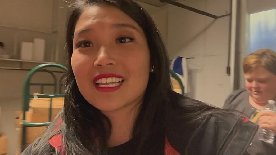 Molly Jett hunkers down with Kroger shoppers, employees during tornado warning 4-5-23.jpeg