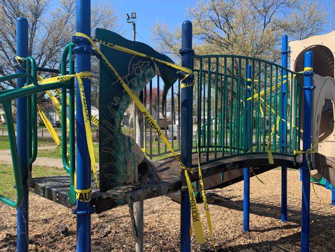 Wyandotte Park vandalism 2.jpg