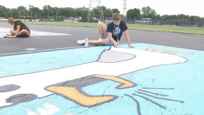 high school murals