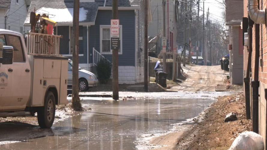 WILDER PARK WATER MAIN BREAK