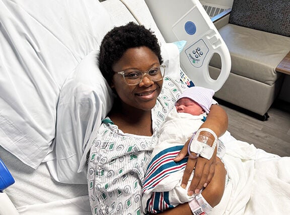 Latresha and Legend Mitchell