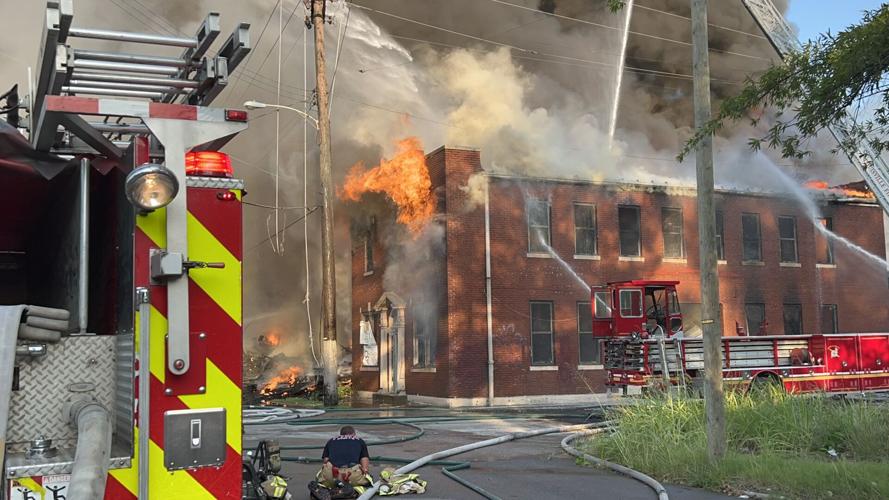 Louisville Russell neighborhood fire