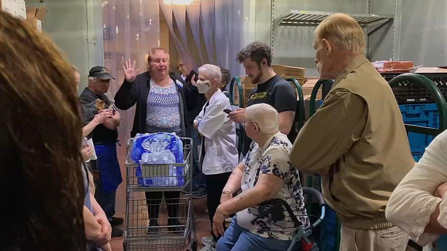 Shoppers at east Louisville Kroger during tornado warning 4-5-23 (4).jpeg